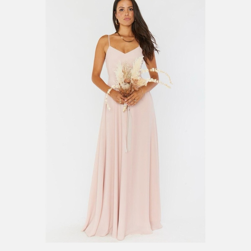 Elegant Pink Maxi Dress Show Me Your MuMu Faith